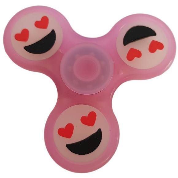 Hand-Spinner, selbstleuchtend, Pink