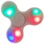 Hand-Spinner, Weiss, LED