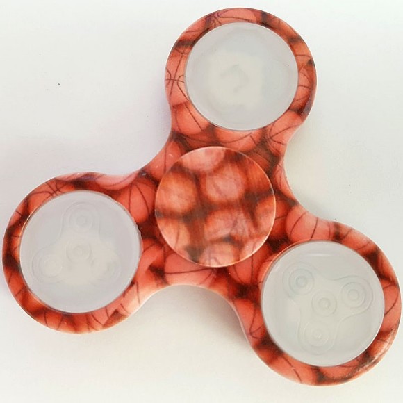 Hand-Spinner, Basketball, LED	