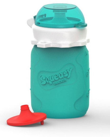 Squeasy Snacker mini Aqua