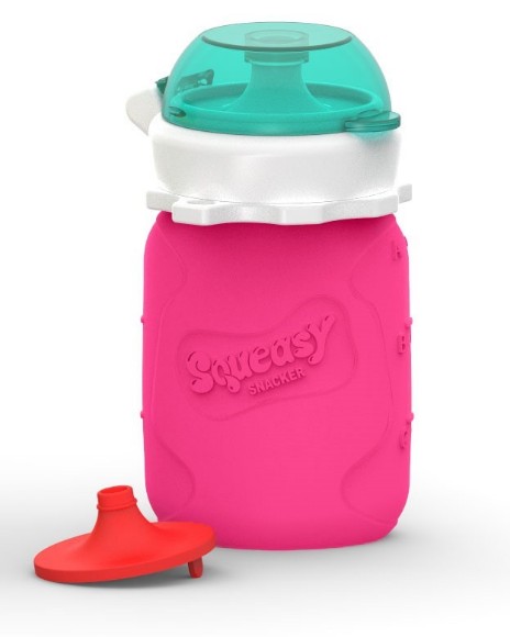 Squeasy Snacker mini Pink