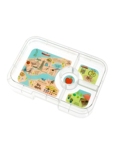 Yumbox Tapas Inlay New York- 4 Fächer