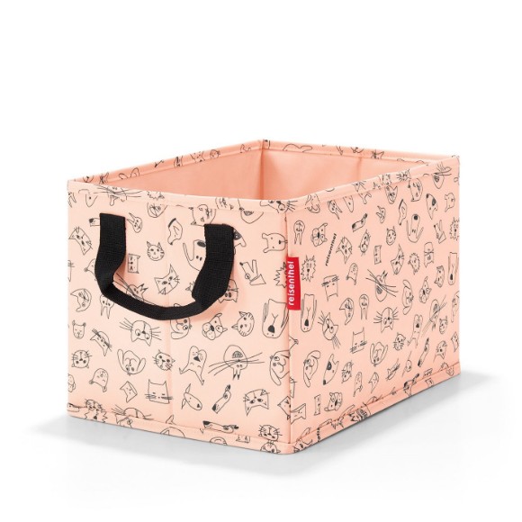 Reisenthel Aufbewahrungsbox Storagebox Kids Cats and Dogs Rosa