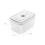 Vakuum-Lunchbox L, Kunststoff, 21.7x14.6x6.5 cm - 1.0L